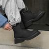 Leather Ankle Boots For Man Genuine Leather Big Size Boots High Quality Designer Formal Platform Casual Boots Fashion