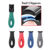 Slanted Nail Clippers Wide Jaw Opening Slanted Curved Nail Cutting Study Travel Slanted Toenail Trimmer Nail Cutter Trimmers