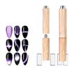 Cats Eye Magnet for Nail Cat Eye Gel Nail Polish Magnet Pen Nail Magnet Stick Magnetic Nail Polish Stick for Home Salon