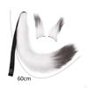 Ears and Tail Set Fancy Dress Costume Cosplay for Masquerade Kids Adult