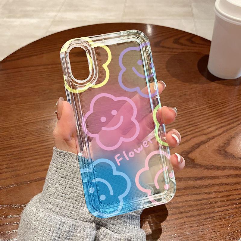 Telefonveske for IPhone 13 15 14 12 11 16 Pro Max XR XS SE Max 6 7 8 Plus for Samsung S24 A55 A32 S23 for yellowmi Note 13 12 11 10 Pro Drop Resistant