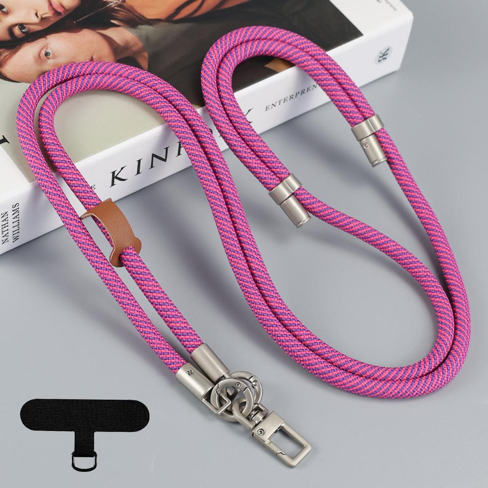 Nouvelle Longue Lanière Universelle Réglable pour Téléphone Portable, Sangle d'Épaule et de Cou, Corde de Suspension Durable Anti-Perte pour iPhone Xiaomi