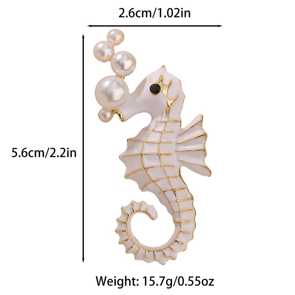 Simple Fashionable Seahorse Brooch