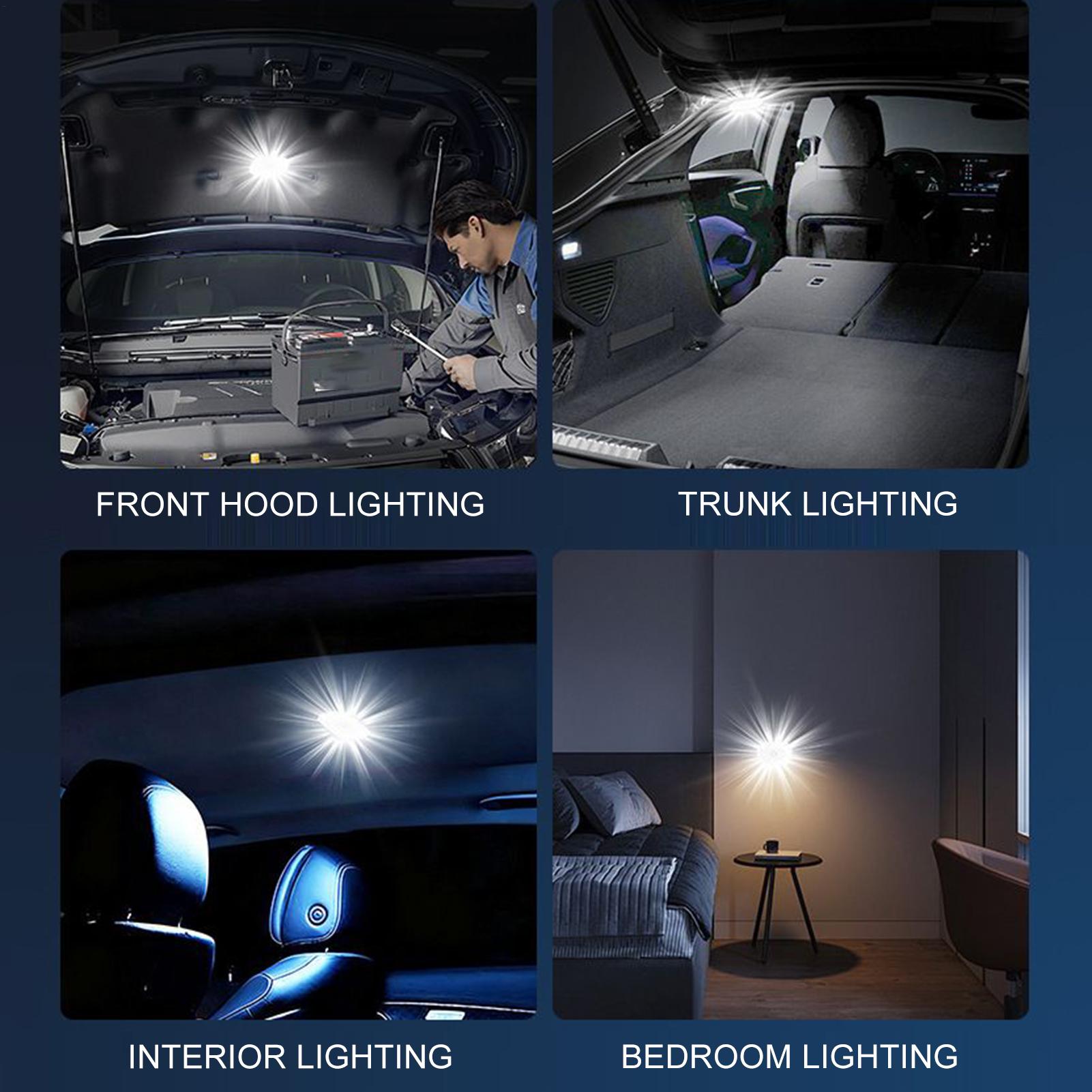 

LED Strobe Lights Wireless Waterproof Vehicle Accessories Rechargeable RGB Rock Interior Lights For Drone Bike RC Boat Scooter China Mainland