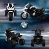 Electric Motorbike for Kids Ride on BMW Motorbike W/Headlights and Music, 6V, Black