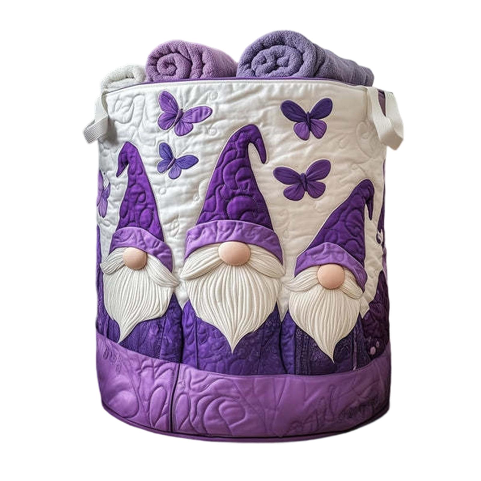 Round Laundry Basket, Home Storage Basket, Dirty Clothes Basket, Storage Basket, Fabric Storage Basket, Large Capacity Storage. One Size