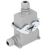 Heavy Duty Connector Rectangular Cast Aluminum Alloy Connector with Industrial Plugs 16A 500V