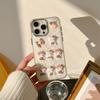 Epoxy Glitter Cartoon Kt Cat Mobile Phone Case For Iphone17Promax Cute Apple 16 Girl Heart 15 Soft
