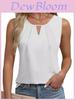 Street Style T Shirt With Pleated Solid Chiffon For Casual Wear Summer