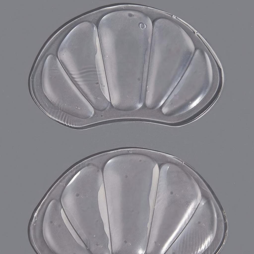 6pcs of Anti-wear Foot Pad for The Forefoot and Heel, - Universal Transparent Gel Insole, Comfortable Insole for Standing, Hiking, Dancing, Sports