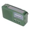Solar Hand Crank Flashlight Radio 1LED Multifunctional Portable Emergency Radio Flashlight