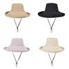 Polyester Wide Brim Sun Hat For Women With Sun Protection And Breathability Perfect For Spring And Summer Outdoor Activities