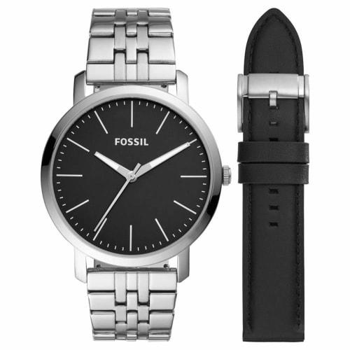 Fossil BQ2466SET Men's Luther Watch and Strap Gift Set