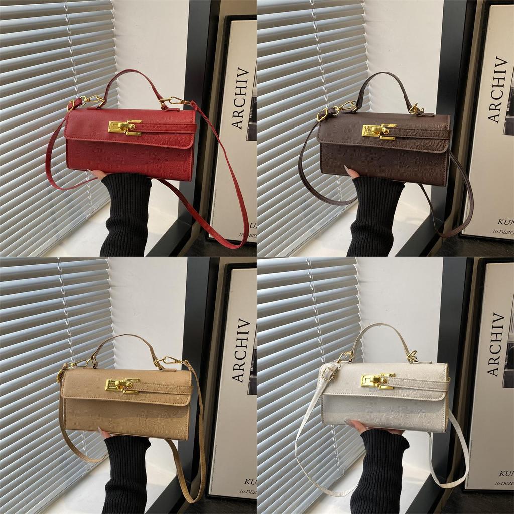 Pu Small Square Bag With Top Flap And Inner Phone Pocket For Daily Casual Use