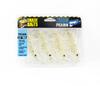 Chasebaits Curly Prawn 90 Mm Sinking Lure 4/Pack Jelly Prawn (4488)