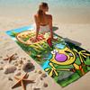 Custom Name Nature Explorer Quick-drying, highly absorbent beach towel,suitable for the beach, pool, gym, and travel.Sports sweat Towel