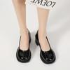 Scarpe da Donna  Saldi Caldi Primavera e Autunno Scarpe Décolleté Mary Jane Monocolore Punta Tonda Slip-on Qualità Completa Tacchi Alti