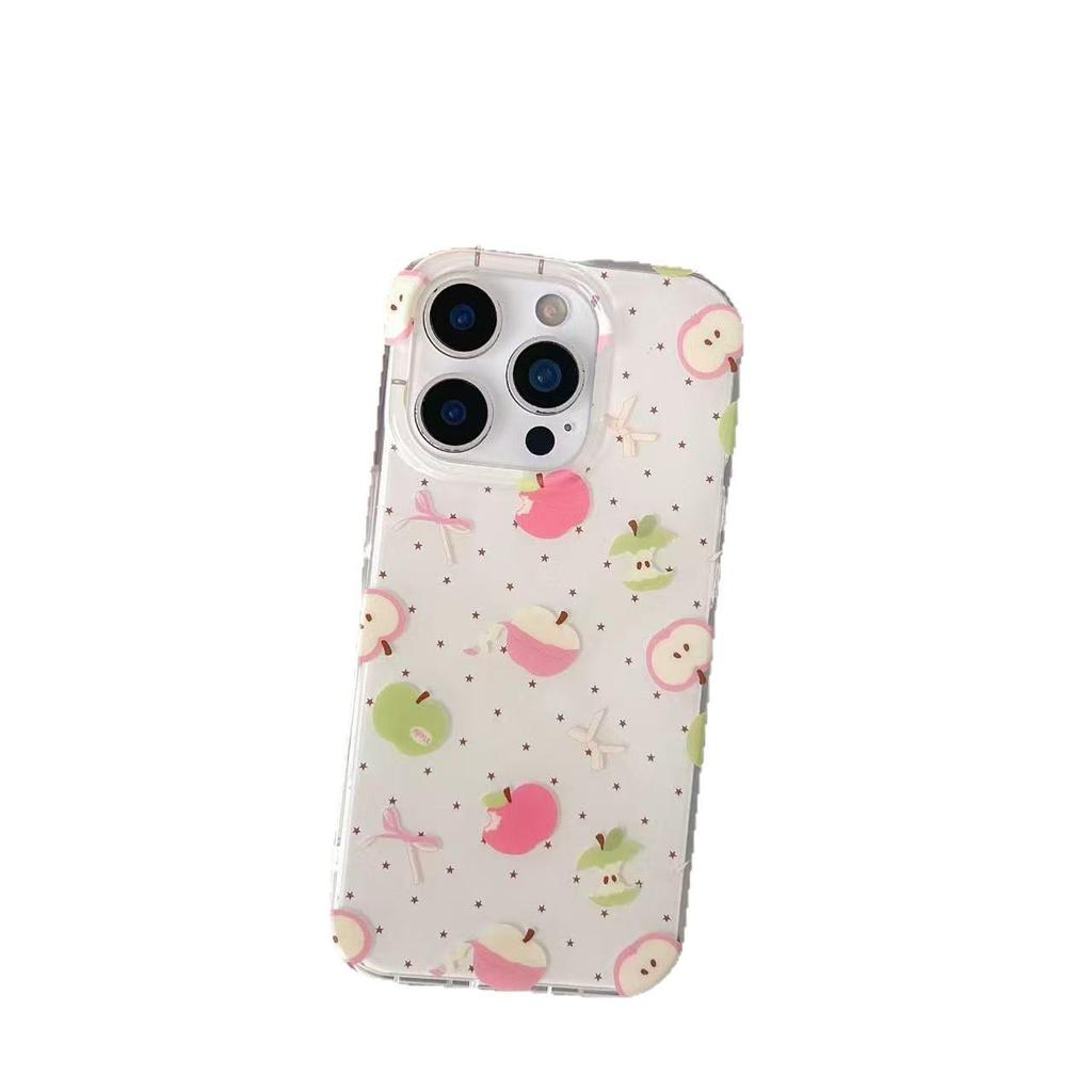 Zweischichtige IMD-Handyhülle für iPhone 17 Pro Max - Apple Star Fresh Style für Mädchen