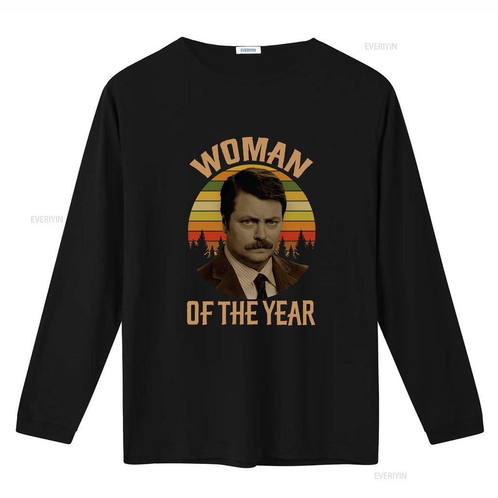Neues limitiertes Kunst-T-Shirt für die Frau des Jahres, Vintage Retro, Ron Swanson Parks, vintage gewaschen, leicht, Unisex Designer-Kleidung