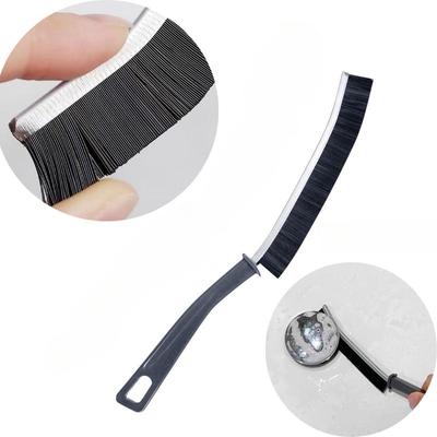 1Pcs Window Gap Cleaning Brush Multifunctional Hard Bristle Cleaning Brush for Kitchen Bathroom Wall Edge Corner Tile Narrow Joints Crevices Brush