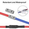 Butt Connectors 0 Gauge Wire Connectors Crimp Terminals Butt Splices Kit.for Automotive/Boats/Truck Wire Joint