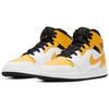 Jordan AJ1 Mid Youth White University Gold Black 554725-170
