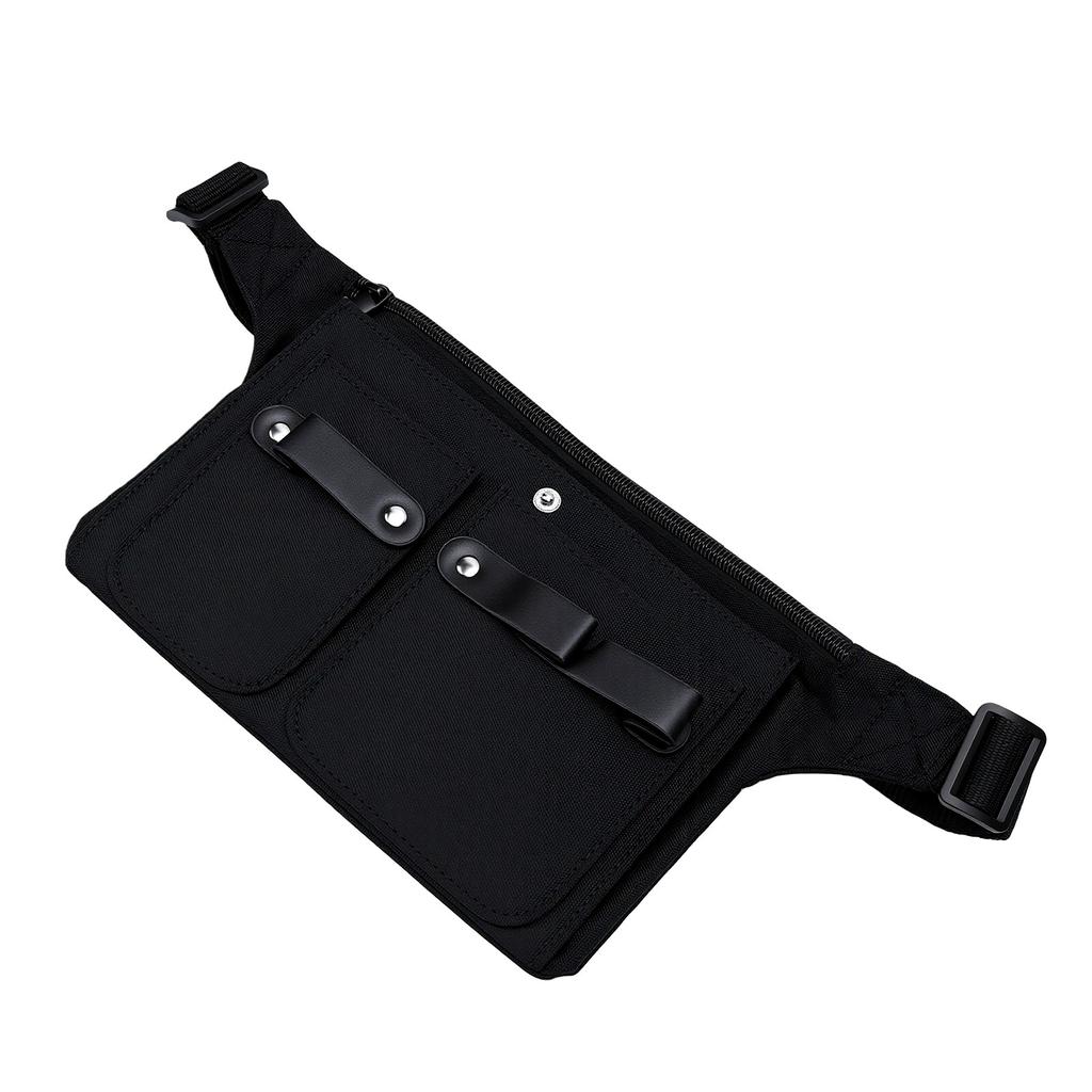 Hair Stylist Waist Bag Adjustable Large Small Pockets Water Proof Barber Tool Organizer Belt