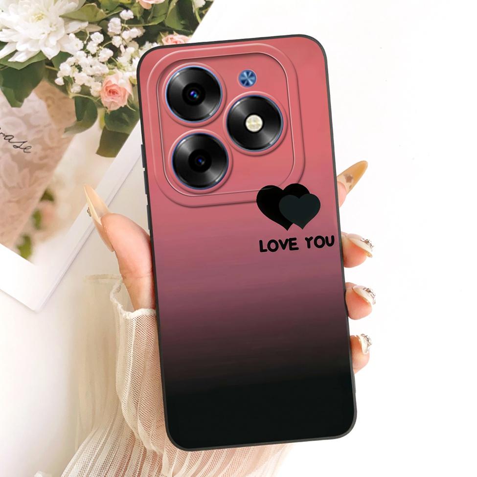 Casing For ITEL S23 Plus Cover Fashion Cartoon Cute Funny Painted Silicone Funda For ITEL S23+ S681LN Phone Case