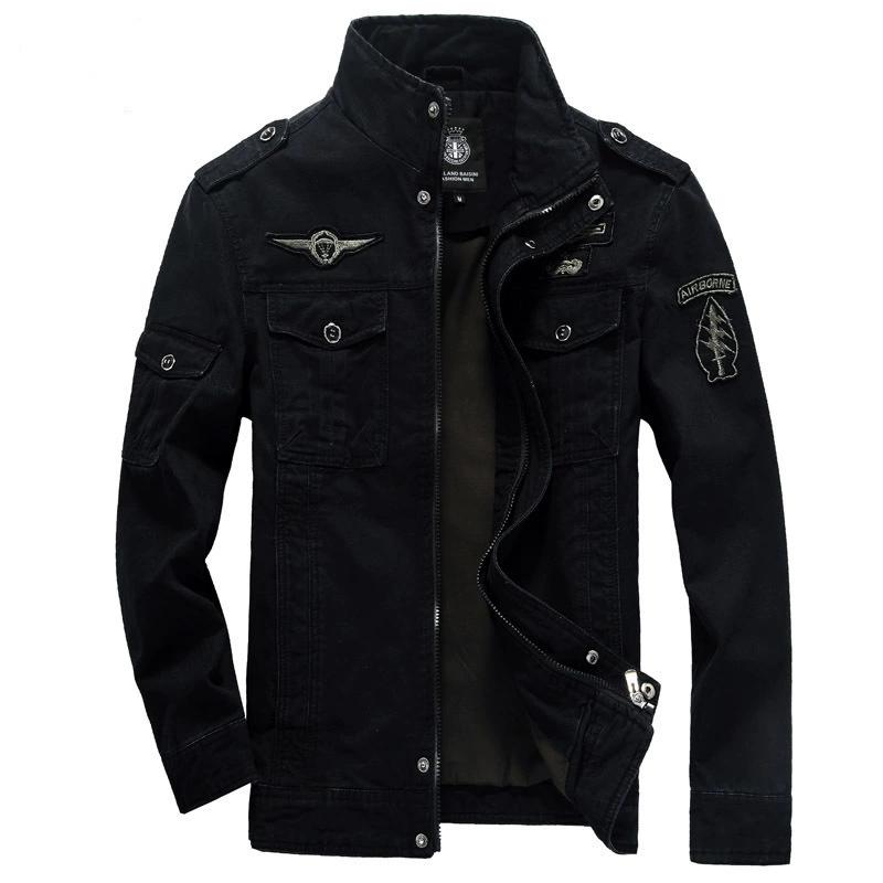 Casual Jacket Men Plus Size M-6XL Jaqueta Masculina Spring & Autumn Cargo Mens Jackets Coat