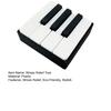 Klaviertastatur Clicker Fidget Spielzeug, 3D-gedruckter Schreibtisch-Stressabbauer, Niedliche musikalische Figur für Büroschreibtisch-Dekoration, Angstlösendes Geschenk