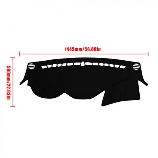 1Pcs Car Dashmat Dash Mat For Hyundai Sonata 2011-2014 Dashboard Cover Pad