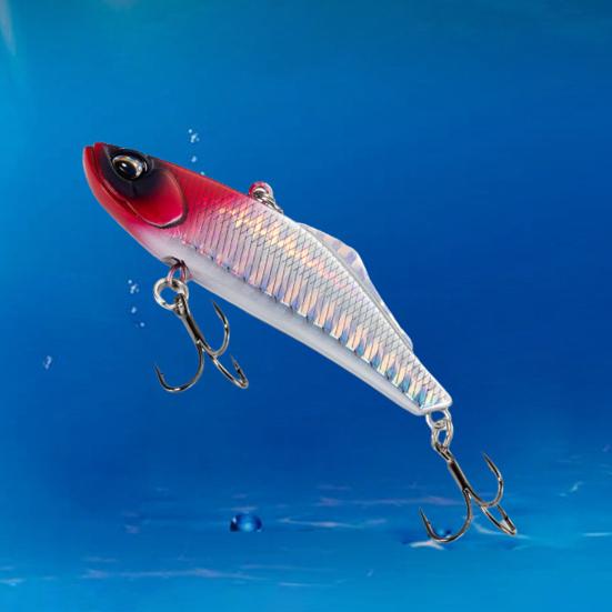 7CM/15.5G VIB Fishing Lure with Hooks Long Casting Hard Artificial Bait Freshwater Saltwater Trout Bass Walleye Fishing Accessories