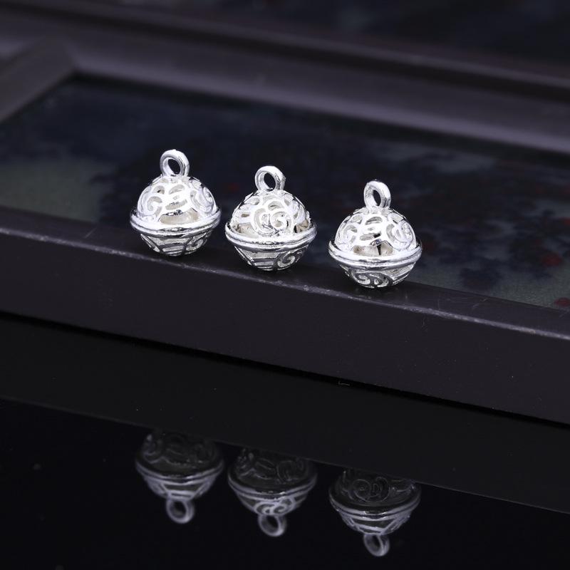 

Ancient Style Electroplated Gold Palace Bell Jingle Bracelet DIY Jewelry Accessories