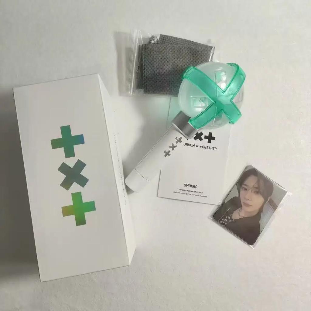 Kpop Txt Lightstick Ver.2 Concert Glow Lamp Hand Light Cheer Ver.1 Light Stick Fluorescent Fans Collection Toys Gifts