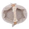 Picnic Basket with Removable Liner Hand Woven Empty Picnic Hamper Basket with Handle for Easter Camping Wedding Gathering