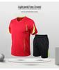 Herr Snabbtorkande Lös Passform Kortärmad Löpar T-shirt - Plus Size Casual Sportkläder