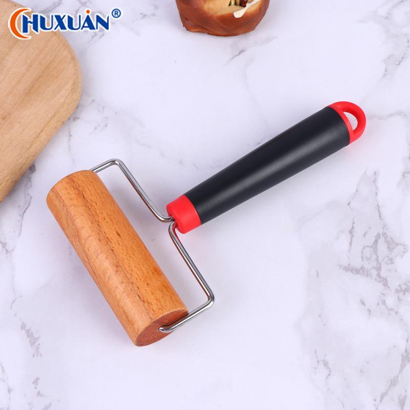 [Q]Rolling Pin Pastry Pizza Fondant Bakers Roller Metal Kitchen Tool For Baking Dough Pizza Cookies Cooking Tool