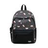 Schoolbag high value fashion color matching backpack women commuter leisure large capacity schoolbag light childlike cartoon versatile backpack