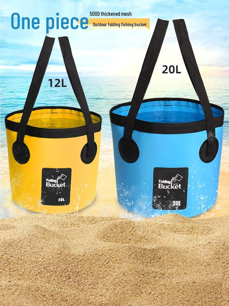 Collapsible Outdoor Fishing and Car Wash Bucket