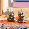 Kristall sitzende Katzen Statue Figuren Kätzchen Skulptur Katzen Dekorationen Schmuckstück für Büro Raum Haus Schreibtisch Dekorationen
