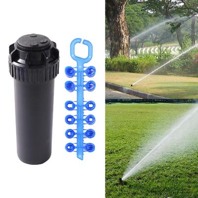 3/4 "Female Rotor Of The Line Pop-up Lawn Sprinkler Gear Drive Sprinkler Standard Top-circle 40 Degree Adjustable 360 Degree Adjustable 5004 Series