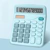 Calculator Desktop Calculator Standard Function with 12-Digit Large LCD Display Solar & Battery Dual Power for Home Basic