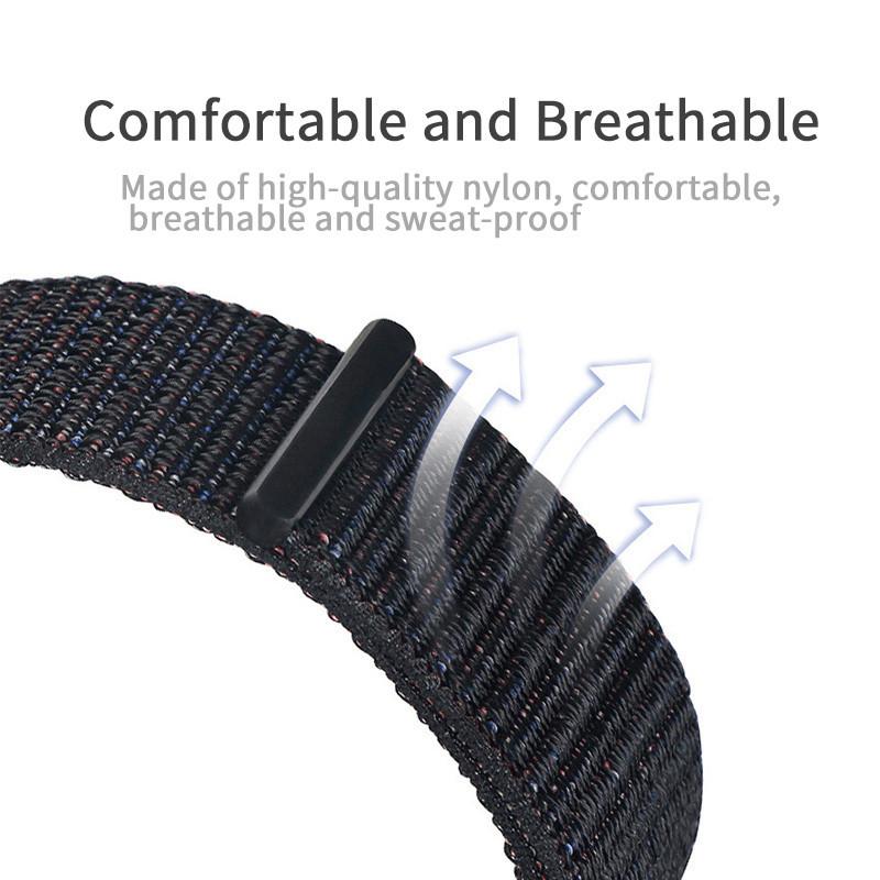 Nylonový pásek pro Samsung Galaxy Fit 3 Nastavitelný elastický náramek s poutkem na hodinky pro Samsung Galaxy Fit3 Náhradní pásek
