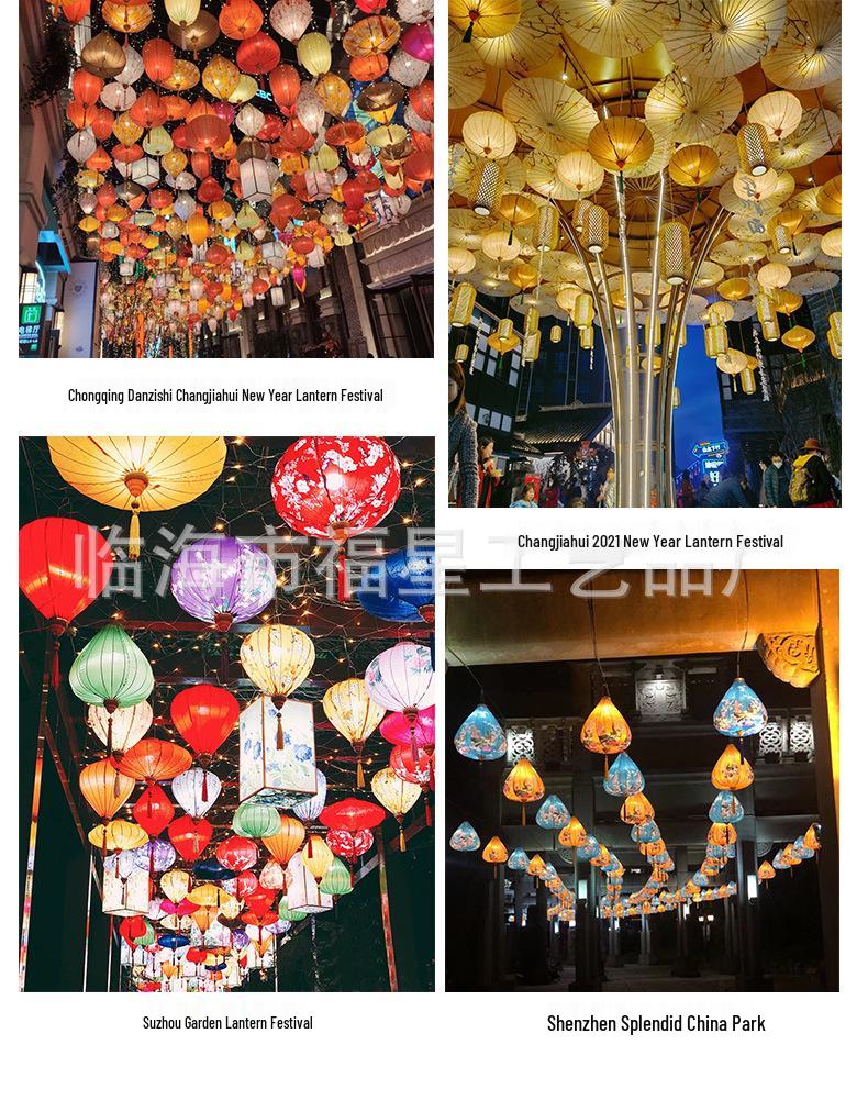 Large Red Influencer Lantern: Outdoor Hanging Ornament for New Year and Chinese New Year Decoration