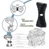 Gear Engine Pqy Aluminum Cam Lock Timing Belt Install Tool For Mitsubishi Lancer 4g63 Dodge Kia