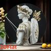 Retro Athena Göttin Metall Wandkunst Aluminium Schild Wohnkultur Garten Bar Café