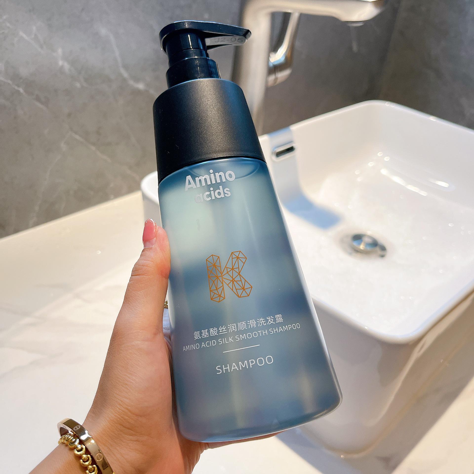 Hotel-Grade Silicone-Free Amino Acid Smoothing Shampoo and Long-Lasting Fragrance Shower Gel, Large Bottle.
