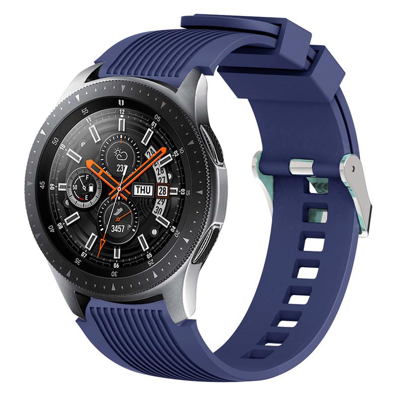 20mm 22mm Silikonband für Samsung Galaxy Watch 7 6 5 4 40mm 44mm Watch 6 Classic 47mm 43mm/Huawei Watch 46mm/Amazfit GTR/GTS 4