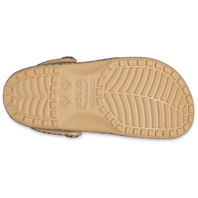 Crocs EVA Comfortable Versatile Clogs Unisex Footwear Beige 210403-209