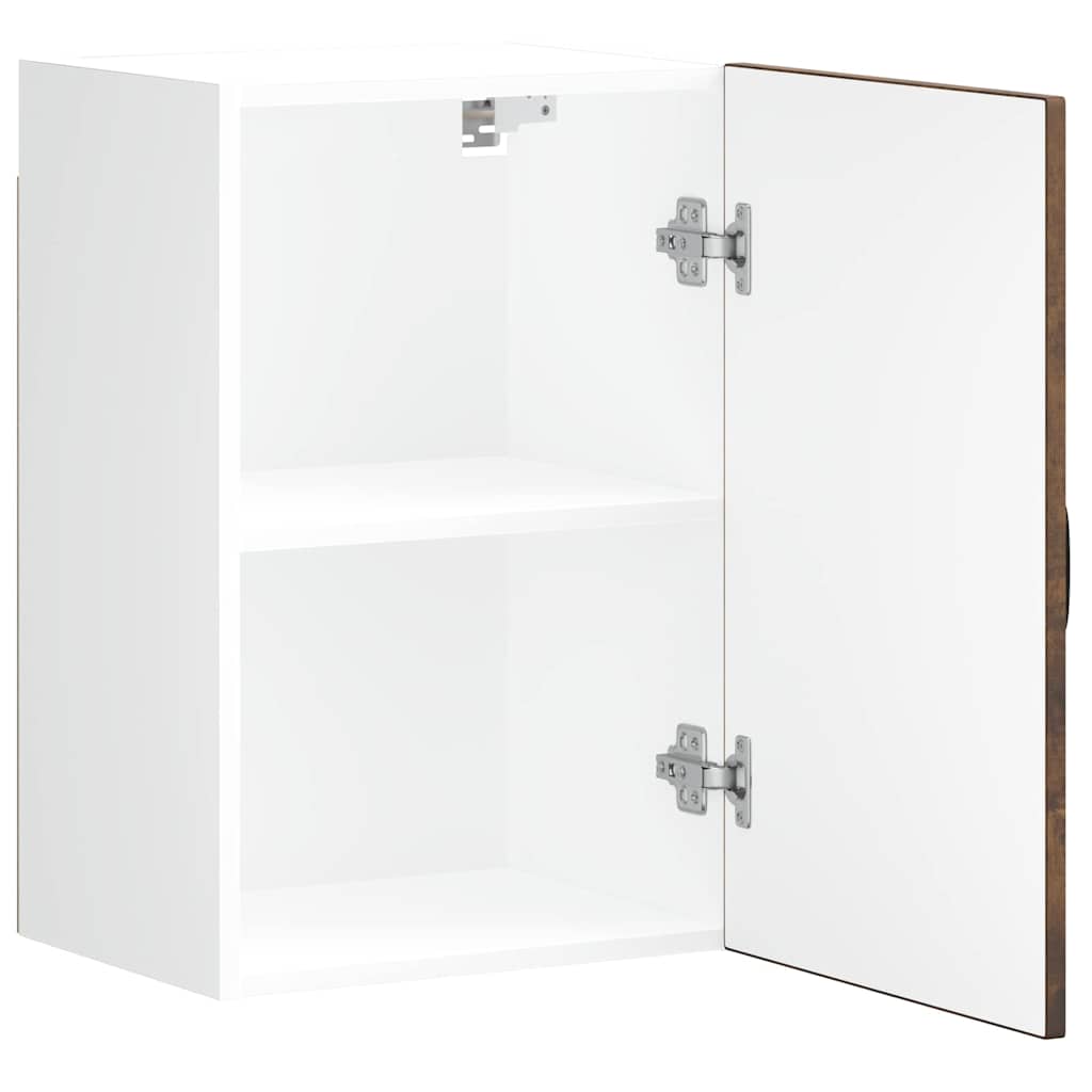 Lower Wall-Mounted Kitchen Cabinet, Kalmar, Smoked Oak